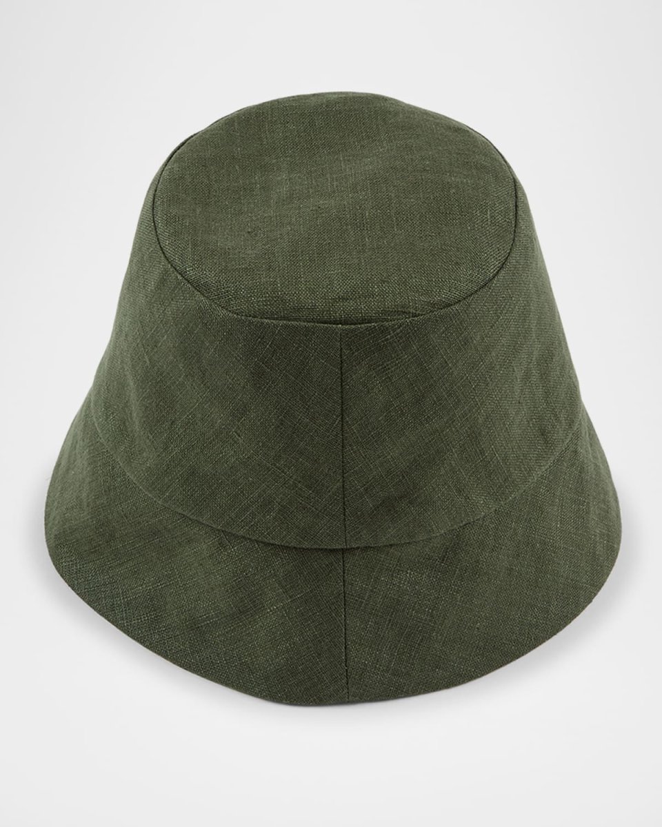 Ally Linen Packable Bucket hat